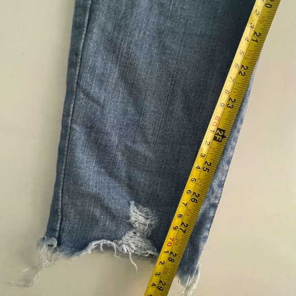 MADEWELL | 9 Inch High-Rise Skinny Jeans in Ontario Wash Size 27 - Picture 10 of 12